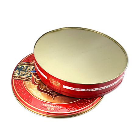 big round mooncake tins